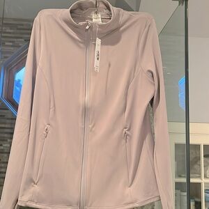 NWT Pink relay full zip jacket
